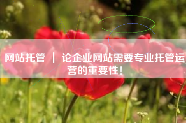 网站托管 ｜ 论企业网站需要专业托管运营的重要性！